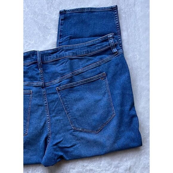 NWT Madewell Plus Stovepipe Jeans in Euclid Wash, Size 28W - Picture 16 of 16